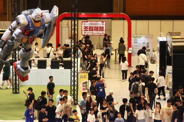 Many visitors attend the Bandai Namco Korea FUN EXPO 2024 at COEX in Seoul on Aug 9 2024 AJU PRESS Han Jun-gu