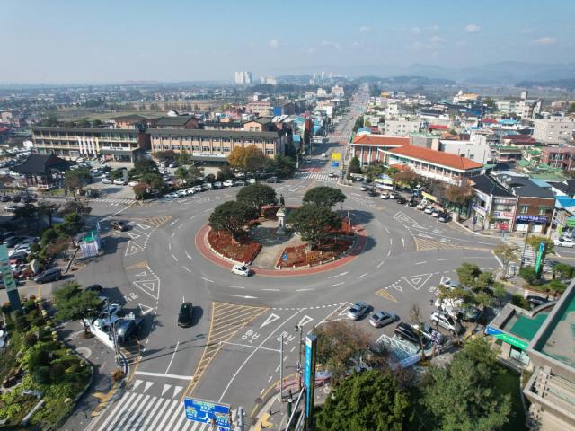 부여군청 전경사진부여군