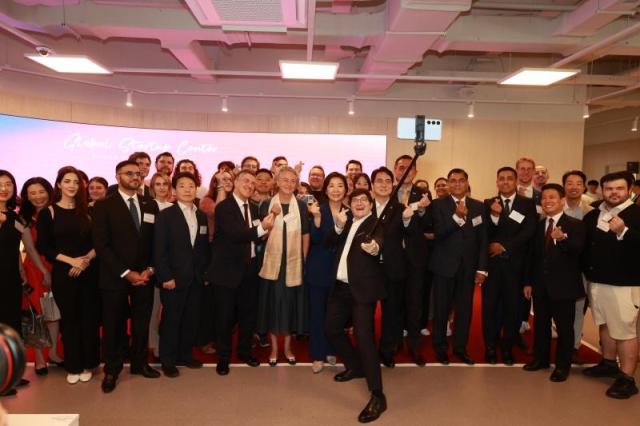 Attendees at the Global Startup Center Opening Ceremony held at  in Gangnam-gu Seoul on January 31 2024 Courtesy of the Ministry of SMEs and Startups