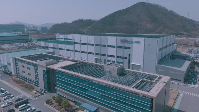 This photo shows LS Electrics Busan plant Courtesy of LS Electric