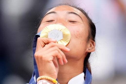 [NNA] 올림픽 中 스폰서별 금메달 수, 伊利가 1위