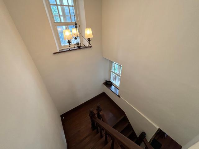 Staircase connecting the first and second floors of Dilkusha in Jongno Seoul on August 14 2024 AJU PRESS Han Jun-gu