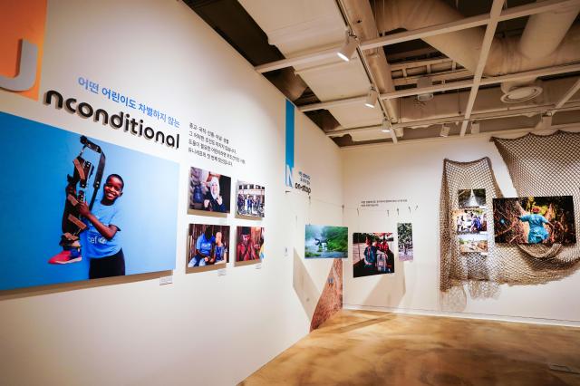 Photos from For Every Children an exhibition marking the 30th anniversary of The Korean Committee for UNICEF at Sejong Center on Aug 16 2024 AJU PRESS Park Jong-hyeok