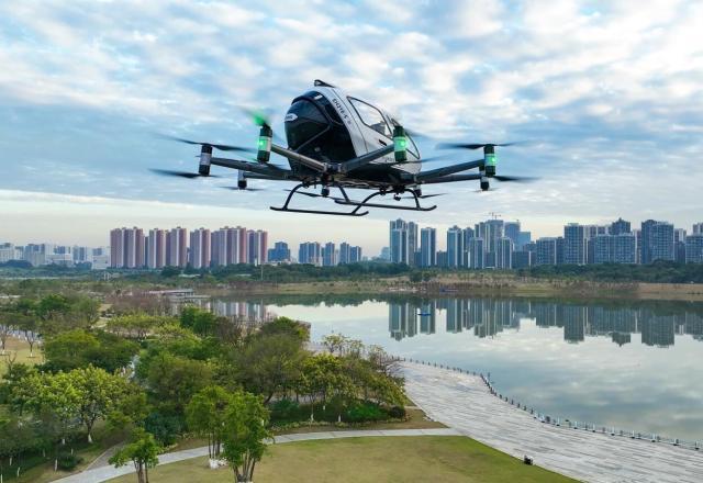 중국 대표 eVTOL 업체 이항 EH216-S 사진이항 홈페이지