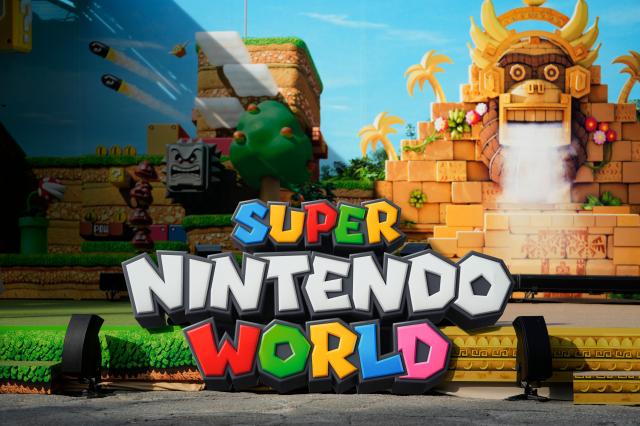 Global game giant Nintendo Co holds a Super Mario World event in Tokyo Febuary 15 2024 AP - Yonhap