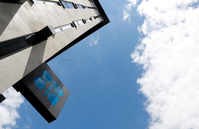 he logo of the Organization of the Petroleoum Exporting Countries OPEC is seen at OPECs headquarters in Vienna Austria June 19 2018 REUTERSLeonhard FoegerFile Photo2024-07-10