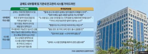 [뉴스플러스] 사모펀드 업계 공매도 별도 부서 만들라고? 현실 모르는 탁상행정