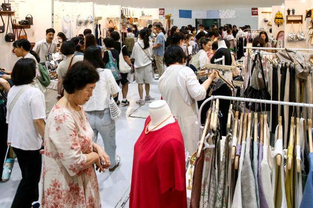 The Hand Arti Korea 2024 takes place at COEX in Seoul on Aug 22 2024 AJU PRESS Kim Dong-woo