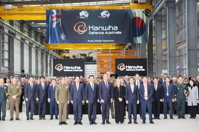 Hanwha Aerospace builds first overseas defense production plant in Australia