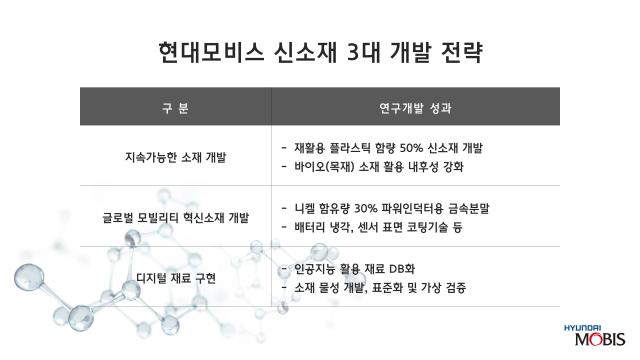 표 신소재 개발전략