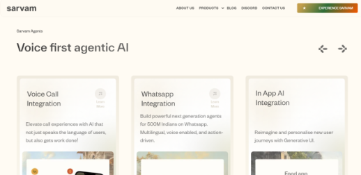 Sarvam AI launches voice-activated AI chatbots supporting 10 Indian languages