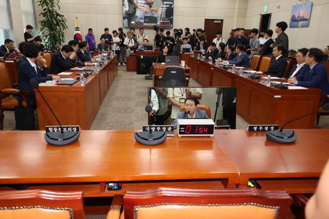 1일 오전 국회에서 22대 국회 국방위원회 첫 전체회의가 열리고 있다 사진연합뉴스