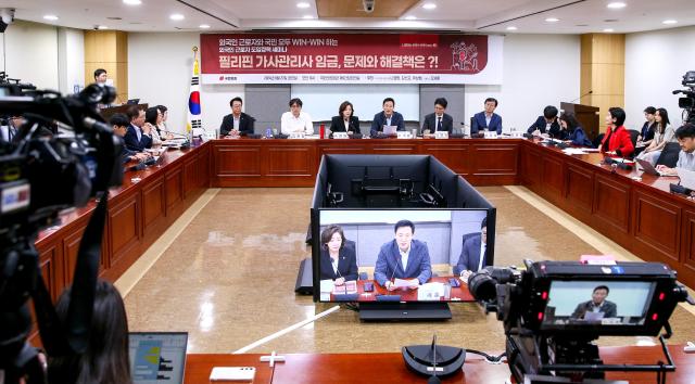 Seoul Mayor Oh Se-hoon  delivers opening remarks at a seminar held at the National Assembly on Aug 27 2024 AJP Kim Dong-woo