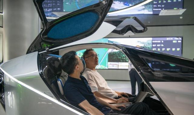 Chinese electric vehicle Xiaopeng Xpeng Xinhua-Yonhap