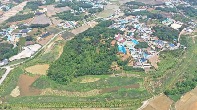 익산 왕궁 국내 최대 자연환경 복원사업 부지사진익산시