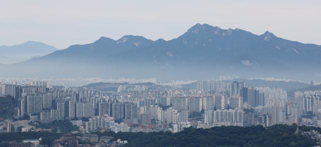 서울 시내 아파트 모습 사진연합뉴스
