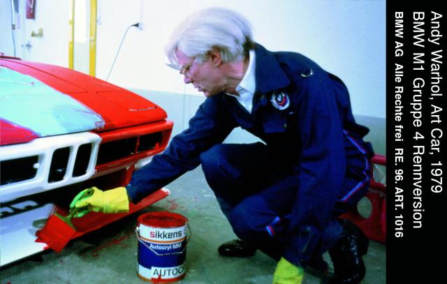 Andy Warhol BMW Art Car 1979 BMW