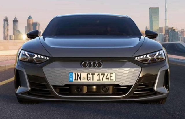 This photo shows German carmaker Audis e-tron GT quattro Captured from Audi Korea website