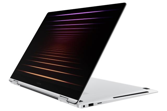 This photo shows the Galaxy Book5 Pro 360 Courtesy of Samsung Electronics