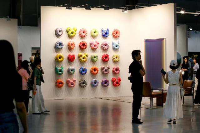 International art fair Kiaf SEOUL takes place at COEX in Seoul on Sep 5 2024 AJP Kim Dong-woo