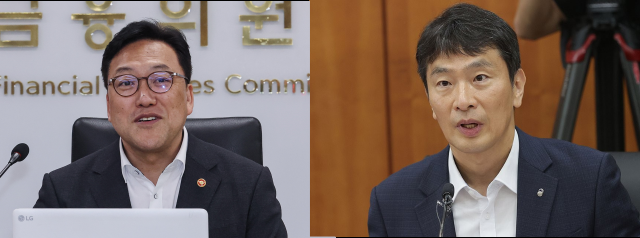 김병환 금융위원장과 이복현 금감원장 사진연합뉴스