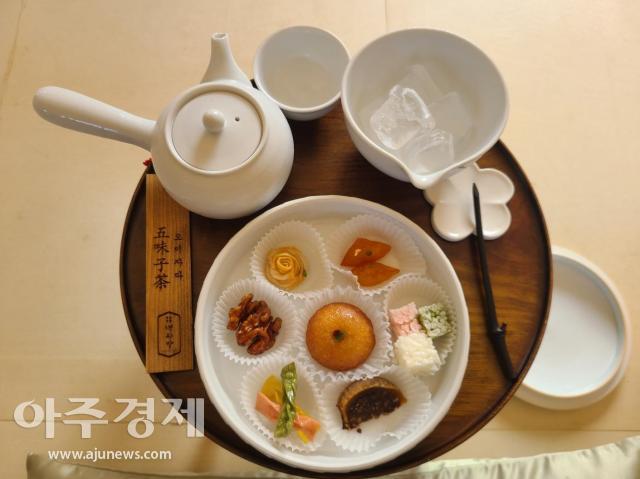 경복궁 생과방 주악세트 사진윤주혜 기자