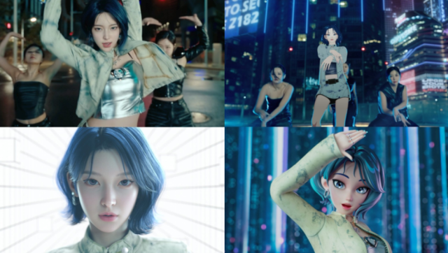 This combination of photos was taken from the music video of Done Courtesy of SM Entertainment