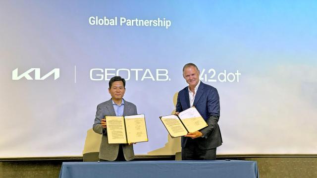 起亜・42dot・GEOTAB、車両管制システム「PV5」搭載