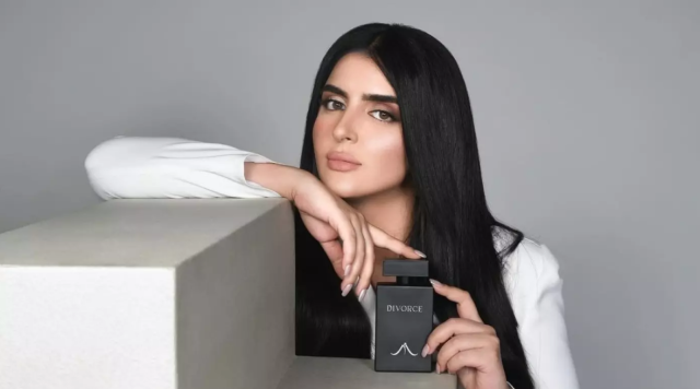 A photo from Princess Mahra bint Mohammed bin Rashid Al Maktoums Instagram announcing the launch of her perfume brand Courtesy of Shaikha Mahra Mohammed Rashed Al Maktoum