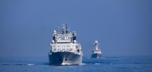  China, Russia conduct joint naval exercises