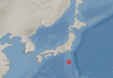 일본 시즈오카현 남쪽 해역서 규모 5.9 지진…쓰나미 주의보