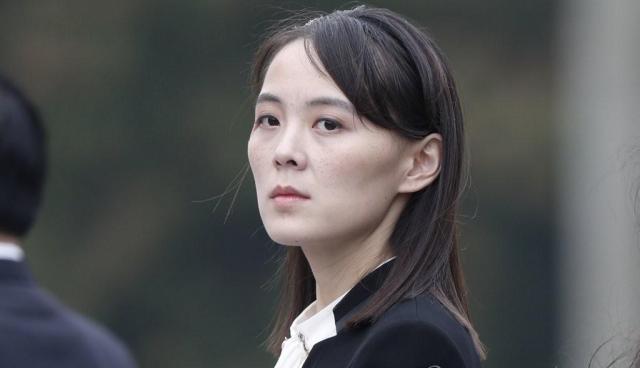 North Korean leader Kim Jong-uns sister  Kim Yo-jong visits the Ho Chi Minh mausoleum in Hanoi on March 2 2019 Yonhap