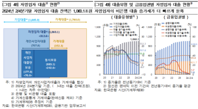 [금융안정상황] 자영업자 대출 1060조…취약차주 연체율 10% 껑충