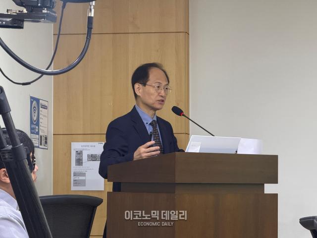 김화종 K-멜로디 사업단장은 제약바이오 AI 강국을 위한 정책 제안을 소개했다사진안서희 기자