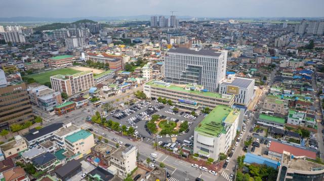 익산시 신청사 전경사진익산시