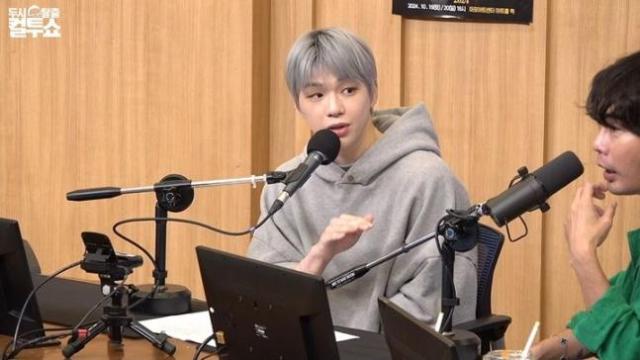 가수 강다니엘이 군 입대 계획을 밝혔다 사진SBS 파워FM 두시탈출 컬투쇼 방송화면 갈무리