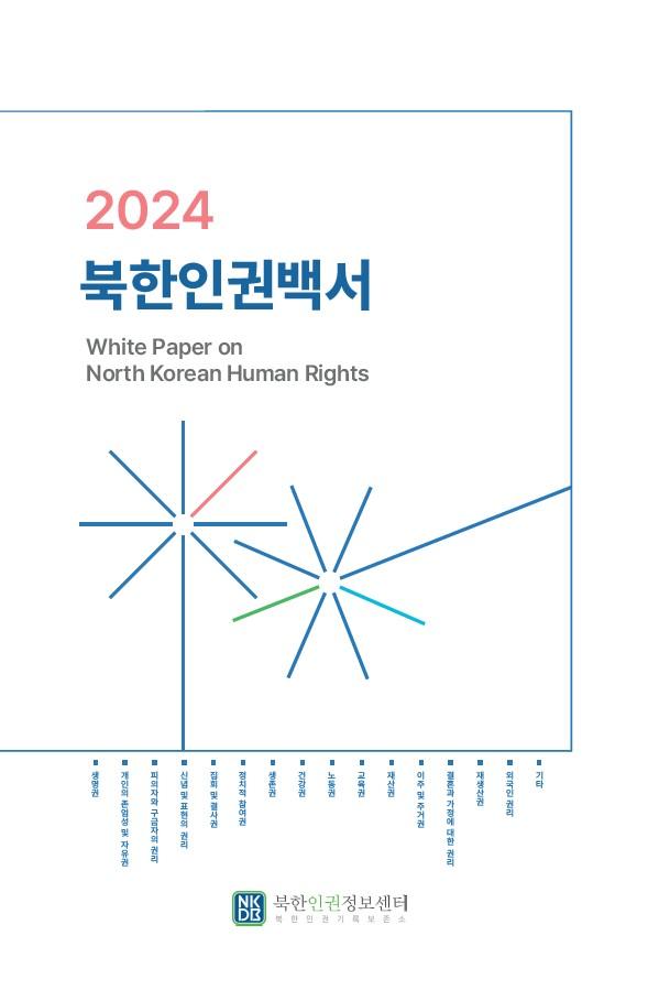 2024 북한인권백서 표지 사진북한인권정보센터 북한인권기록보존소