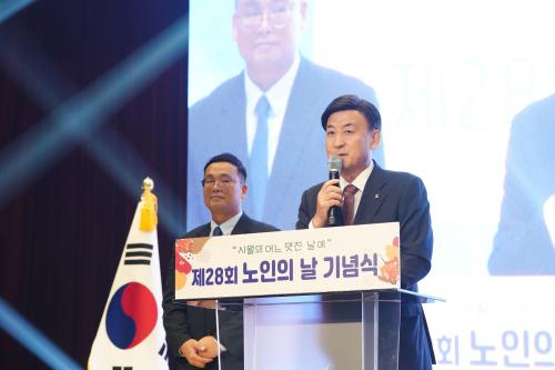 방세환 광주시장이 축사를 하고 있다사진경기 광주시