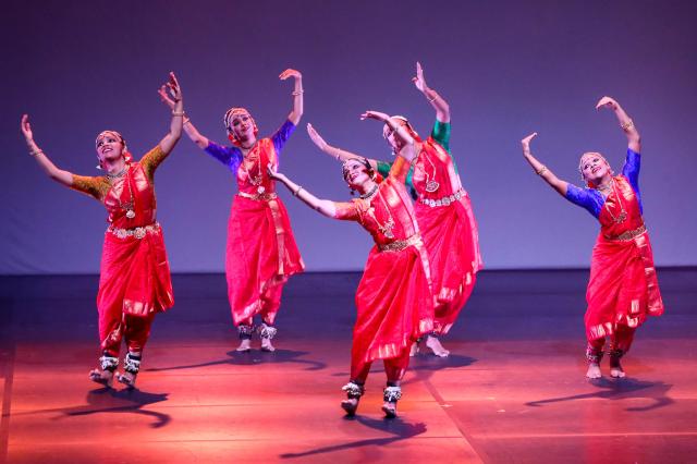 The Avantika Space for Dance team performs at the Sarang Festival of India in Korea held at Yonsei Universitys Centennial Hall in Seodaemun-gu Seoul on Oct 1 2024 AJP Kim Dong-woo