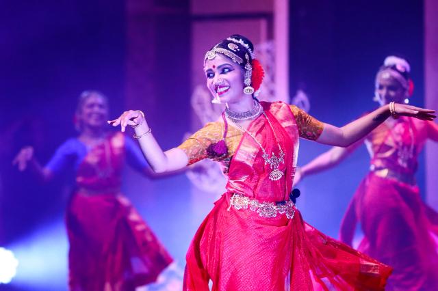 The Avantika Space for Dance team performs at the Sarang Festival of India in Korea held at Yonsei Universitys Centennial Hall in Seodaemun-gu Seoul on Oct 1 2024 AJP Kim Dong-woo