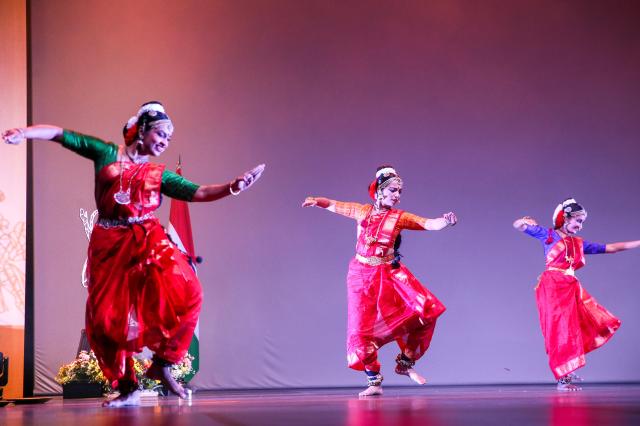 The Avantika Space for Dance team performs at the Sarang Festival of India in Korea held at Yonsei Universitys Centennial Hall in Seodaemun-gu Seoul on Oct 1 2024 AJP Kim Dong-woo