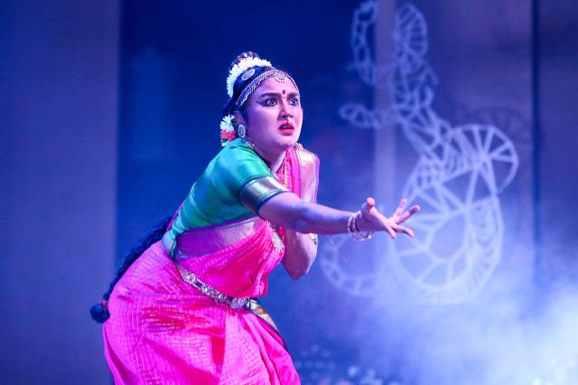 The Avantika Space for Dance team performs at the Sarang Festival of India in Korea held at Yonsei Universitys Centennial Hall in Seodaemun-gu Seoul on Oct 1 2024 AJP Kim Dong-woo