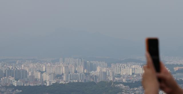 서울 남산에서 바라본 아파트 단지 2024919 사진연합뉴스