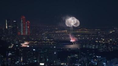  [포토] 구룡산에서 바라본 불꽃축제 현장