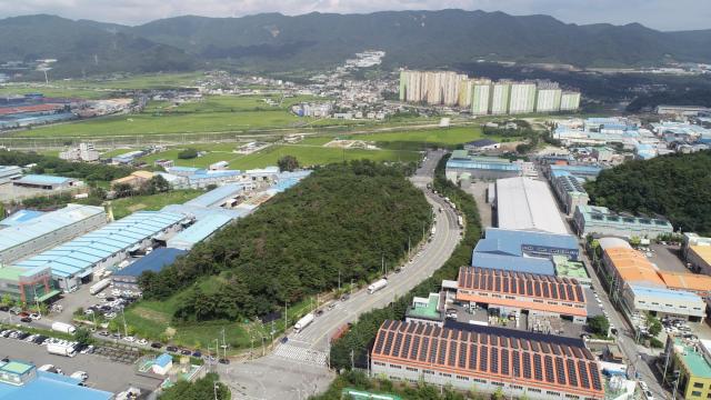 남경주 국민체육센터 사업장 위치도 사진경주시