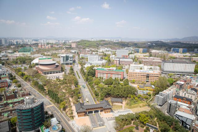 전북대학교 전경사진전북대