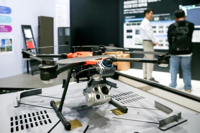 Visitors view exhibits at the Seoul Smart Life Week held at COEX in Seoul on Oct 11 2024 AJP Kim Dong-woo