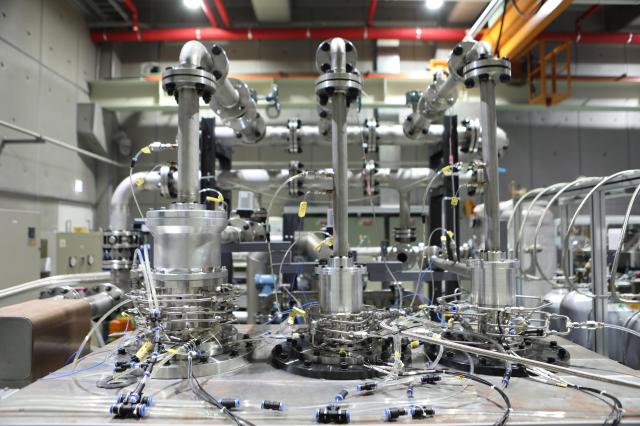 This photo shows the cryogenic turbo-expander capable of cooling gases to below -183°C developed by the Korea Institute of Machinery  Materials KIMM Courtesy of KIMM