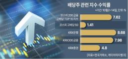 찬바람 불면 배당주… 밸류업 배당주에 힘보탰다