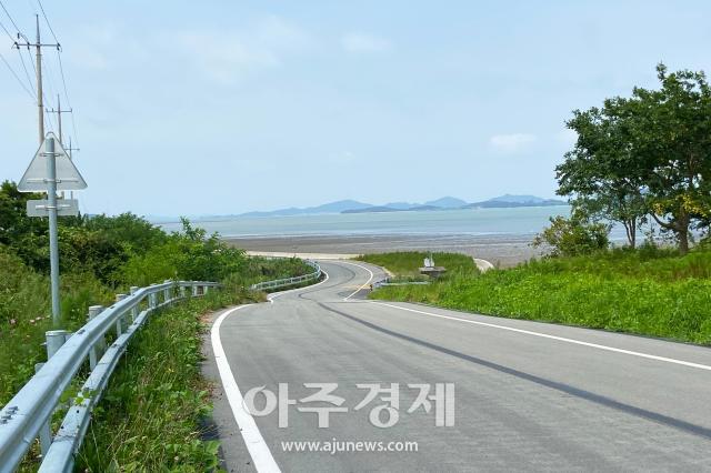 전국 걷기 및 마라톤대회가 개최되는 해안 노을길사진무안군